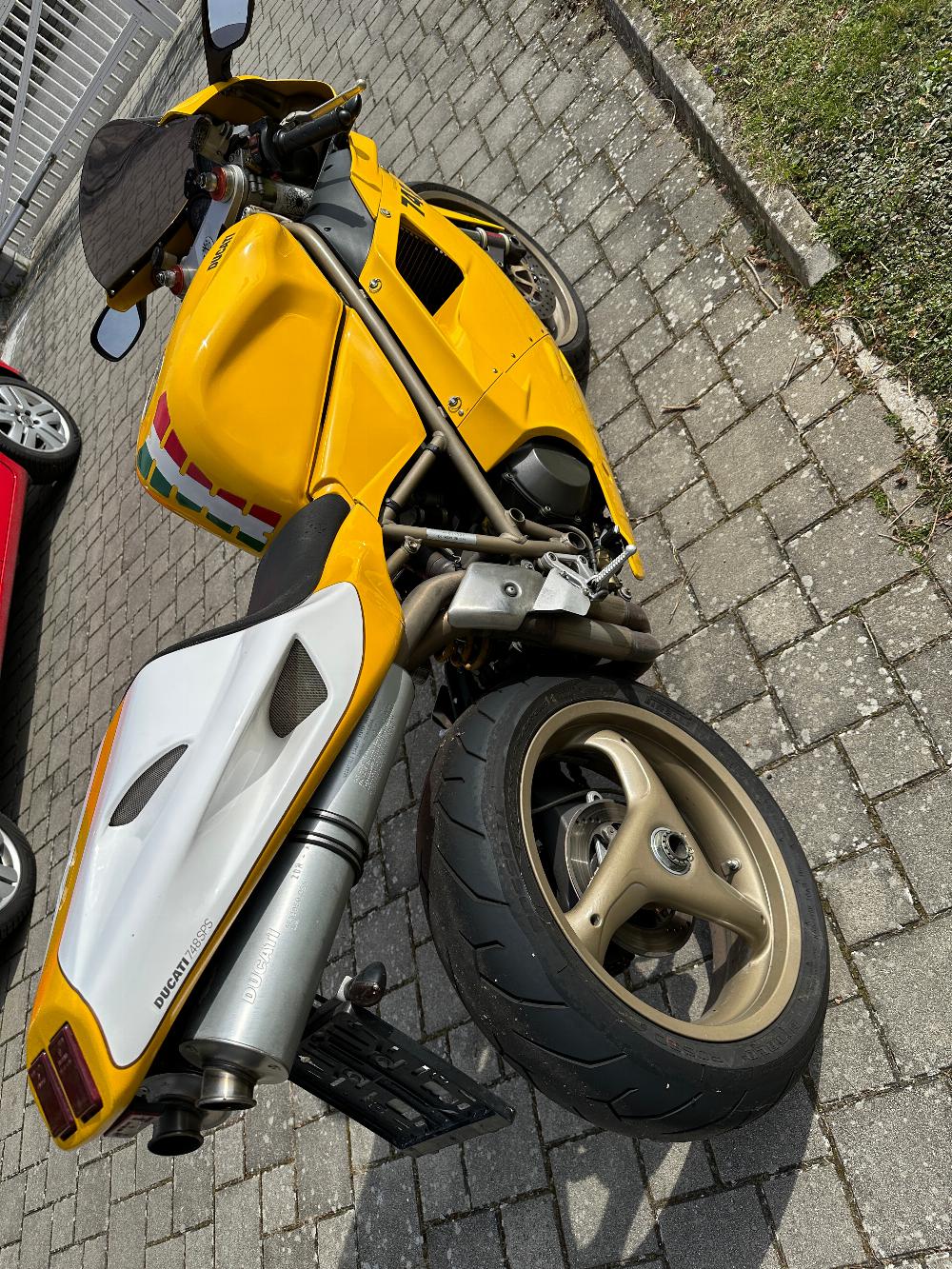 Motorrad verkaufen Ducati ZMD 748 Ankauf